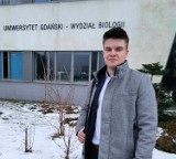 Kacper Kaniecki z II LO w Malborku po etapie okręgowym 53 Olimpiady Biologicznej 