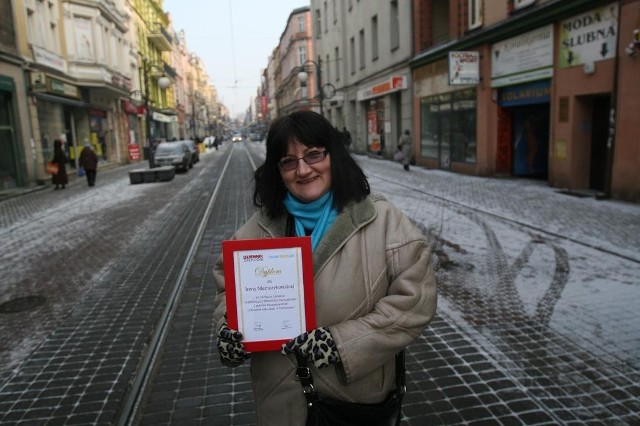 Irena Niemczykowska jest Człowiekiem Roku w Chorzowie