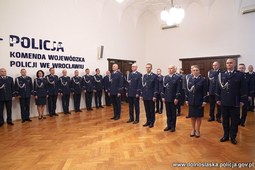 Nowi szefowie komend i komisariatów na Dolnym Śląsku