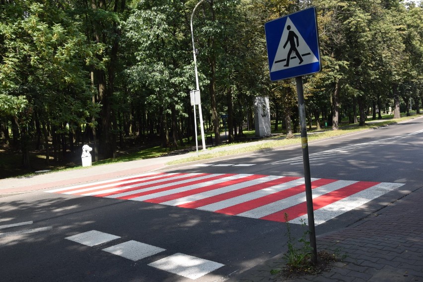Biało-czerwone pasy poprawią bezpieczeństwo pieszych?
