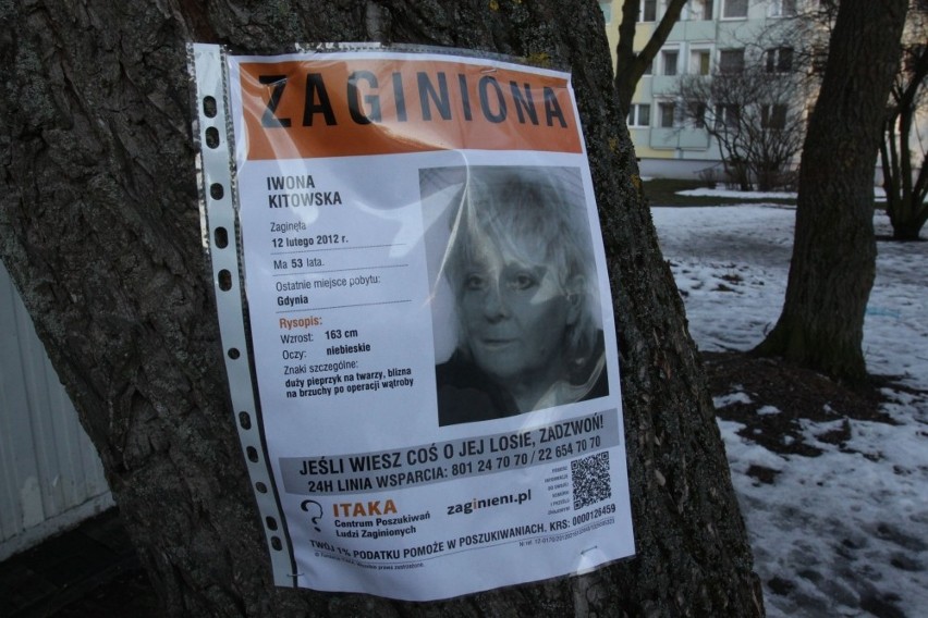 Gdynia: Poszukiwania Iwony Kitowskiej. W Trójmieście zawisło 1500 plakatów z prośbą o pomoc