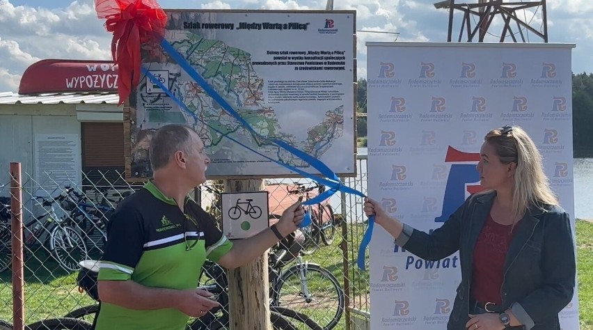 Nowy szlak rowerowy w powiecie radomszczańskim