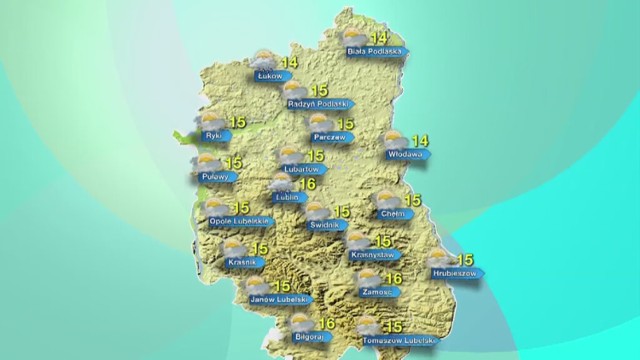 Pogoda w woj. lubelskim w czwartek, 26 marca