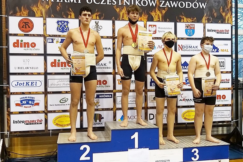 Patryk Polech wygrał rywalizację w kategorii 85 kg kadetów