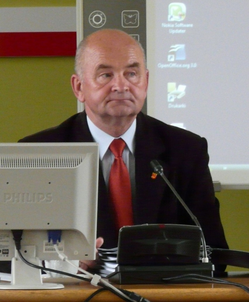 Andrzej Banaszczyk, długoletni przewodniczący Rady Powiatu...