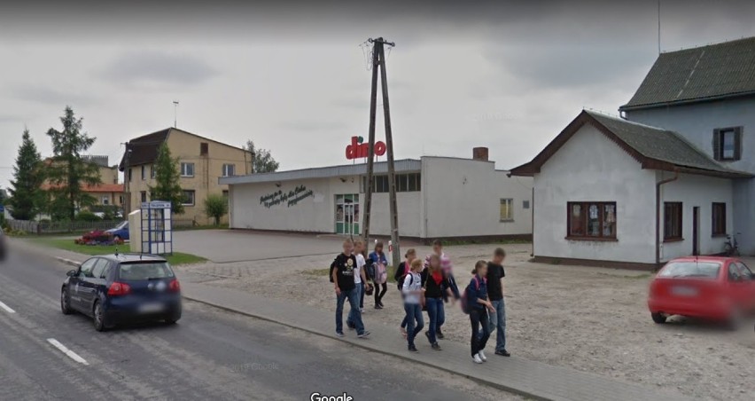 Gmina Gizałki w Google Street View