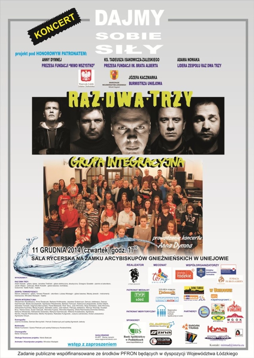 Koncert "Dajmy sobie siły"