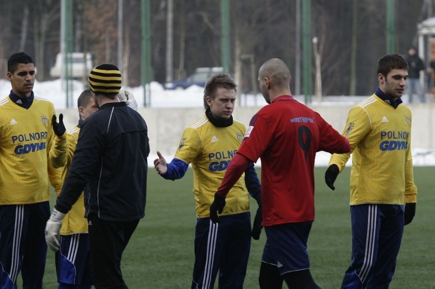 Sparing: Arka Gdynia - Gryf Wejherowo 3:1