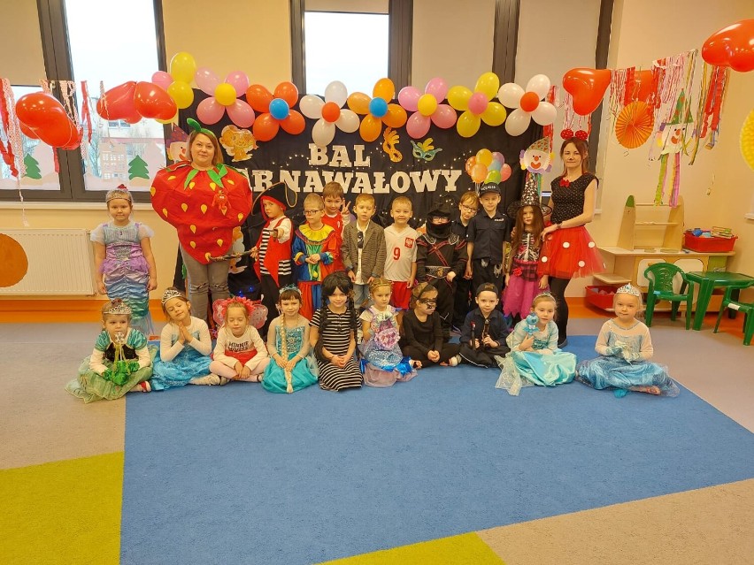 Bal karnawałowy u przedszkolaków w Zapolicach 