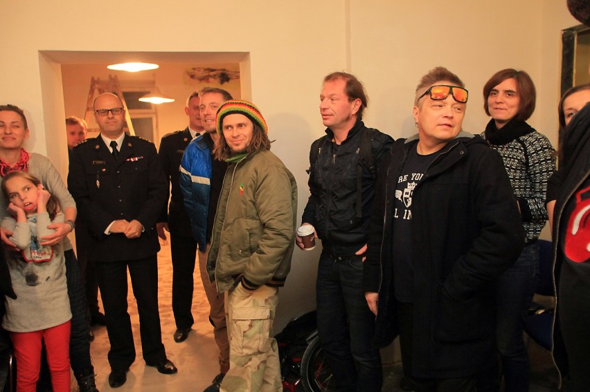 Grupa T.Love przed koncertem w łódzkiej Scenografii...