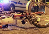 Wypadek na Łódzkiej. Potrącony rowerzysta