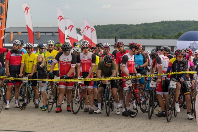 W ramach Tour de Pologne Amatorów zawodnicy rywalizowali na trasie w okolicy Hotelu Arłamów
