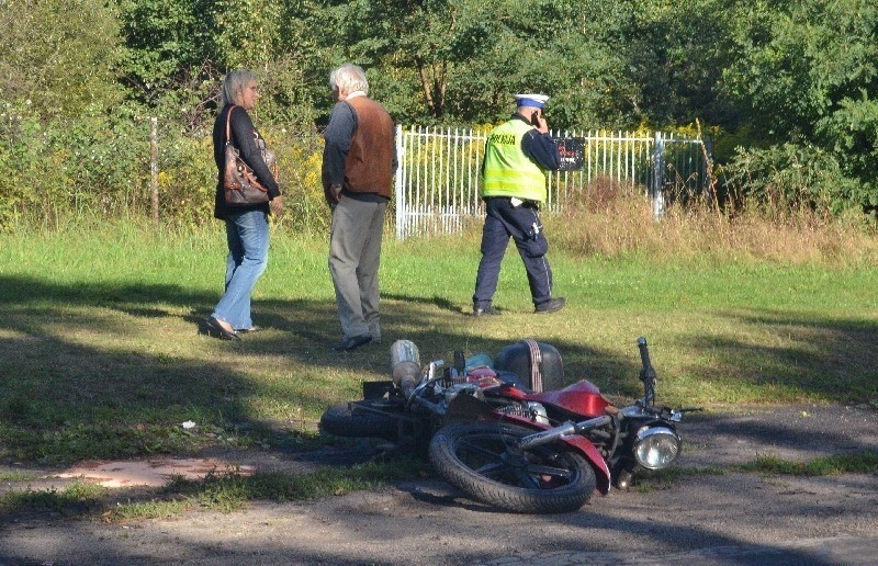 Motocyklista zderzył się z busem na ul. Szczecińskiej