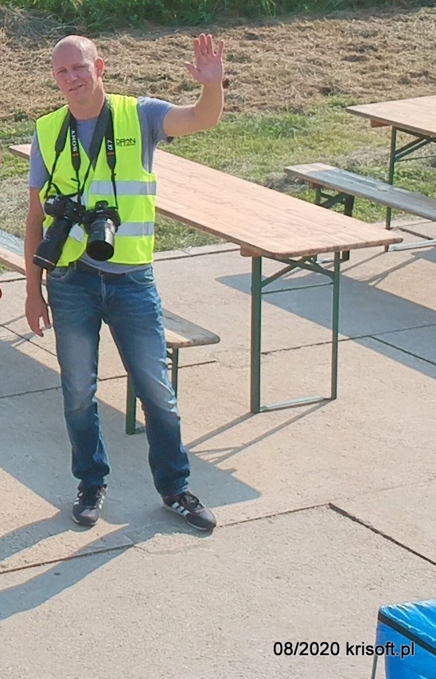 Jarosław Werwicki, utrwala miasto na zdjęciach z drona