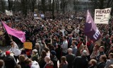 Nie dla torturowania kobiet! Pod Sejmem protestowano przeciw zakazowi aborcji [ZDJĘCIA]