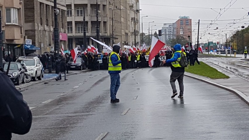 Rolnicy z okolic Włocławka na strajku w Warszawie