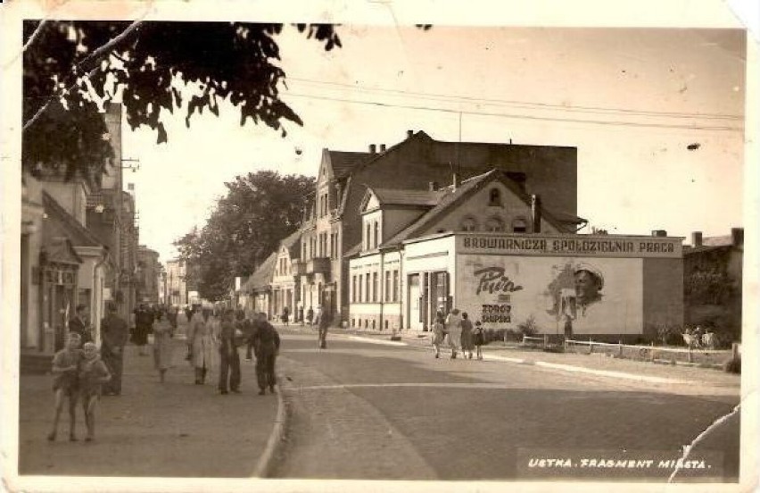 Ustka w pierwszych latach po wojnie