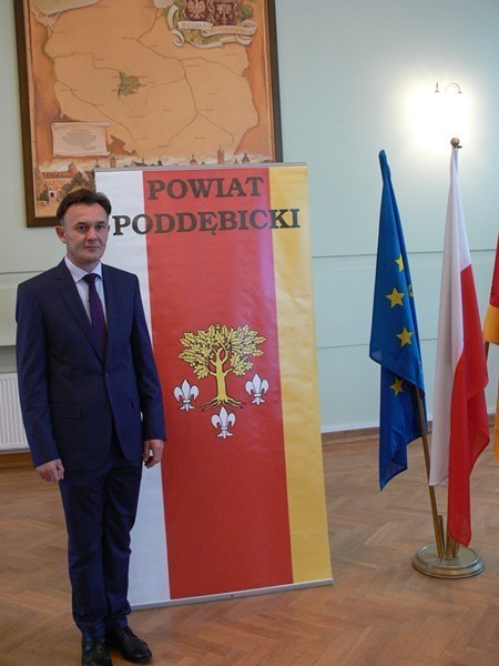 Krzysztof Koziński radnym powiatu poddębickiego