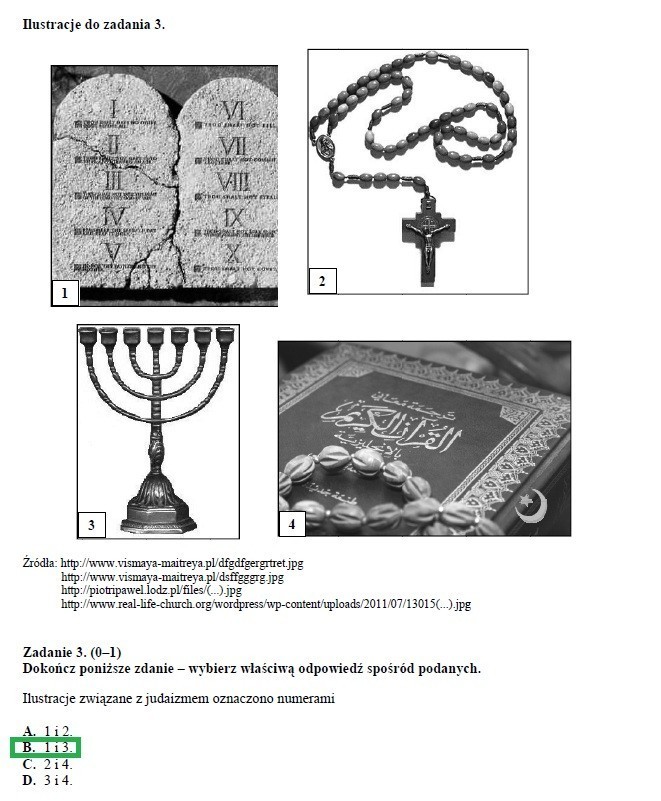 Testy gimnazjalne 2013. Test humanistyczny - HISTORIA i WOS [ARKUSZE i ODPOWIEDZI]