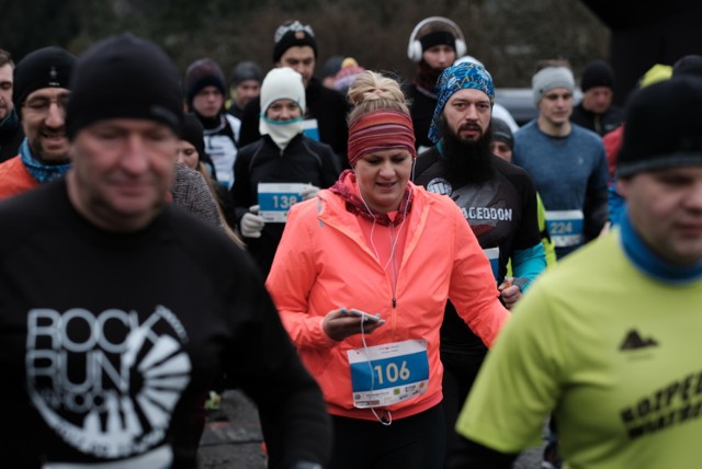 Wildecka Dziesiątka - zdjęcia z biegu na Poznańskiej Wildzie 18 lutego 2018