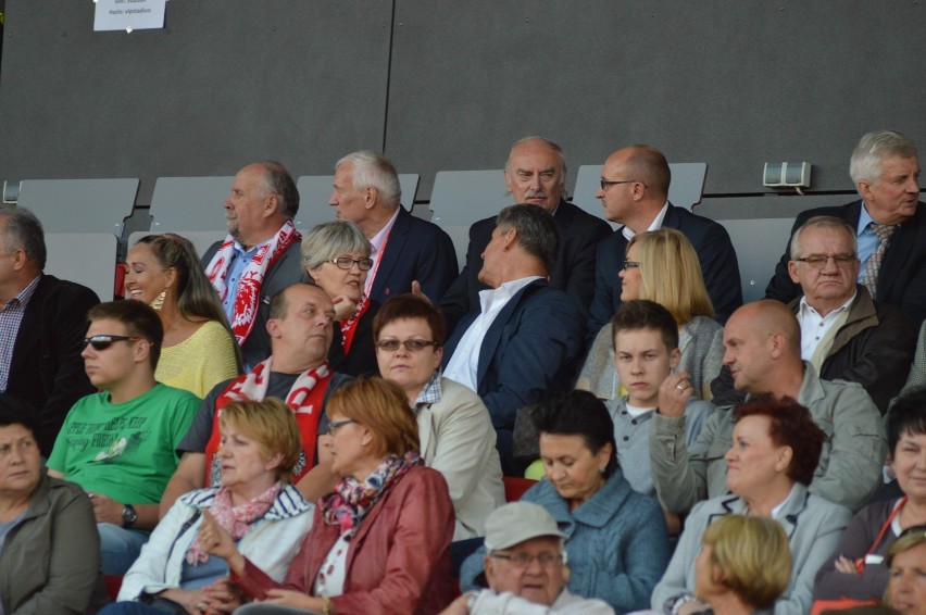 Polska - Bośnia i Hercegowina 3:1. Kibice na stadionie OSiR we Włocławku