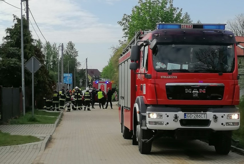 Uszkodzony rurociąg gazowy w Juszkowie. Ewakuowano mieszkańców z 5 domów |ZDJĘCIA