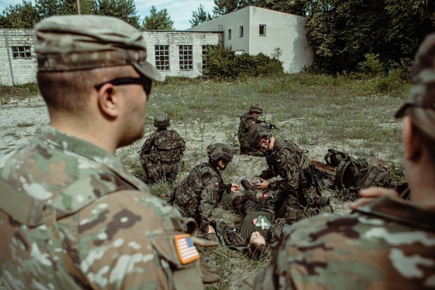 Lubelskie. Terytorialsi doskonalili swoje umiejętności na szkoleniu combat medic. Zobacz zdjęcia