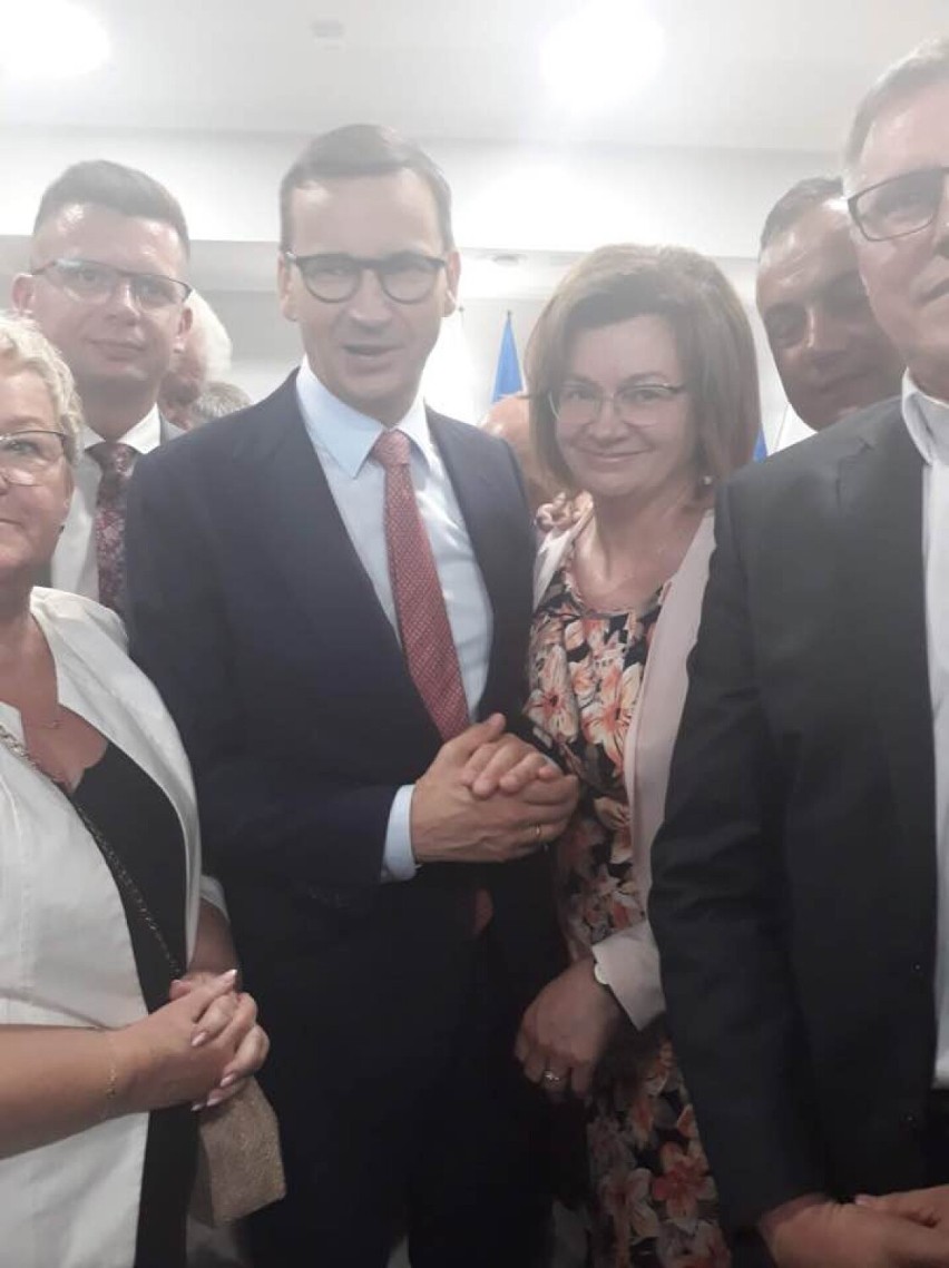 Premier Mateusz Morawiecki spotkał się z samorządowcami w Dobrzyniu nad Wisłą [zdjęcia]