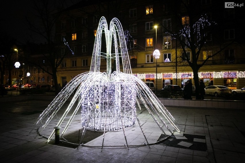 Świąteczne iluminacje w Szczecinie