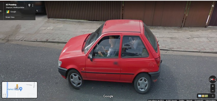 Przyłapani przez Google Street View