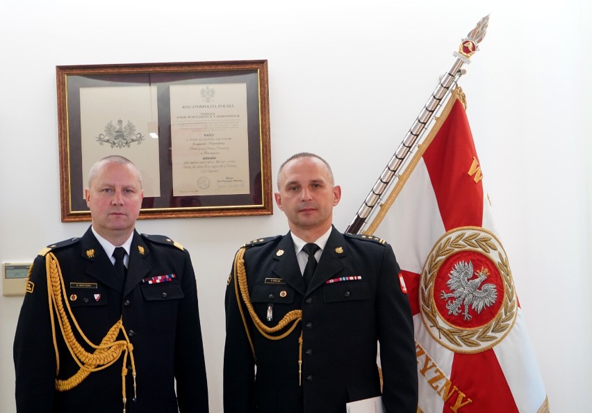 Komenda Miejska Państwowej Straży Pożarnej w Kaliszu ma nowego komendanta