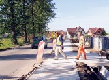Będzin, Bobrowniki: Prace budowlane i drogowe w powiecie