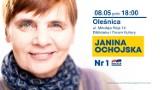 Janina Ochojska przyjedzie do Oleśnicy       