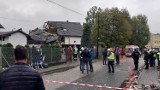Wybuch gazu przy ul. Wolności w Kobiernicach. Tragiczny poranek w strażackiej rodzinie