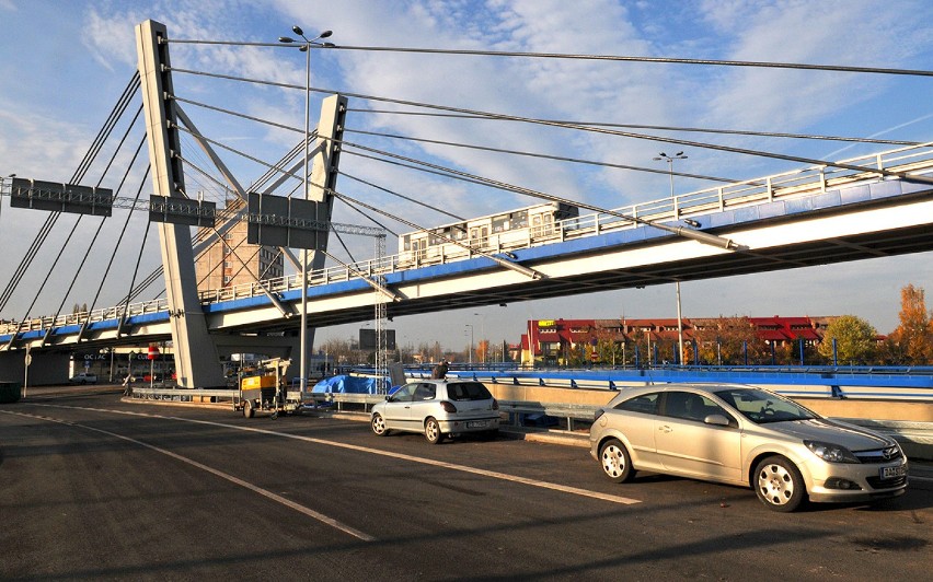Otwarcie nowego mostu w Toruniu.