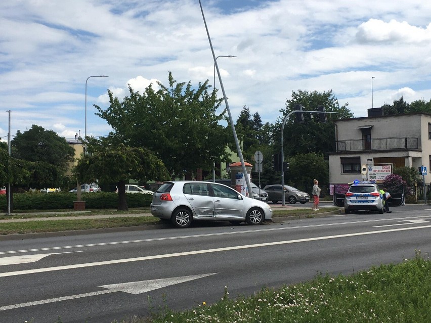 Wypadek na ulicy Poznańskiej