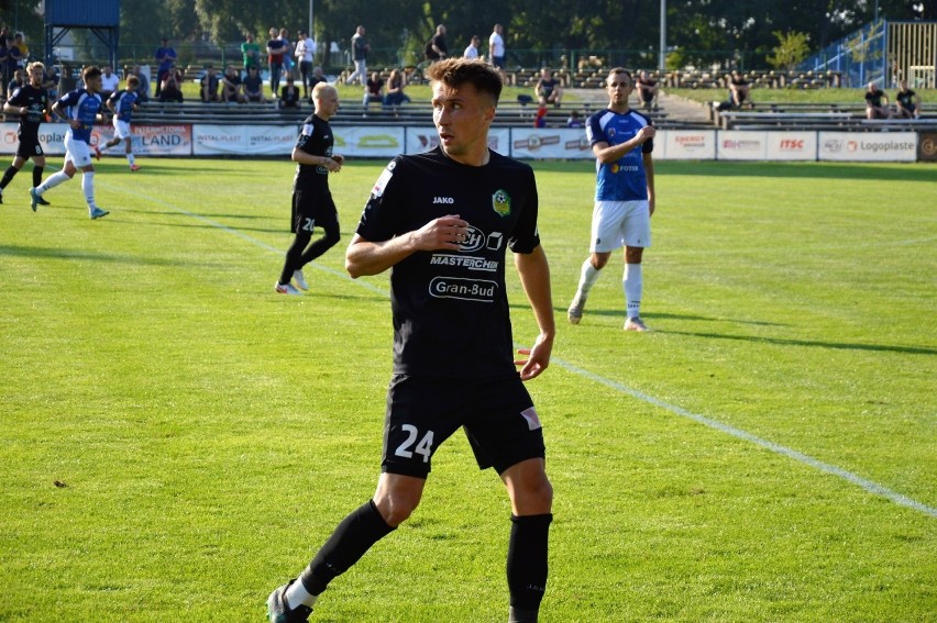 Mykyta Łoboda, ukraiński piłkarz Lechii Zielona Góra.
