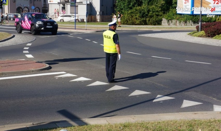 Policja w Żorach - żadnych incydentów przy Tour de Pologne