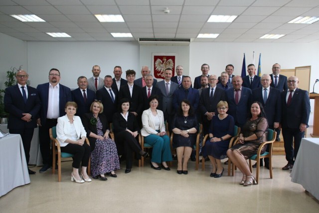 Pierwsza sesja VII kadencji Rady Powiatu Bielskiego.