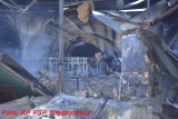 Pożar w Panowicach. Spłonęła hala zakładu [ZDJĘCIA]