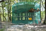 Jeden z sosnowieckich zabytków przechodzi renowację. Zobacz zdjęcia gloriety w Parku Dietla