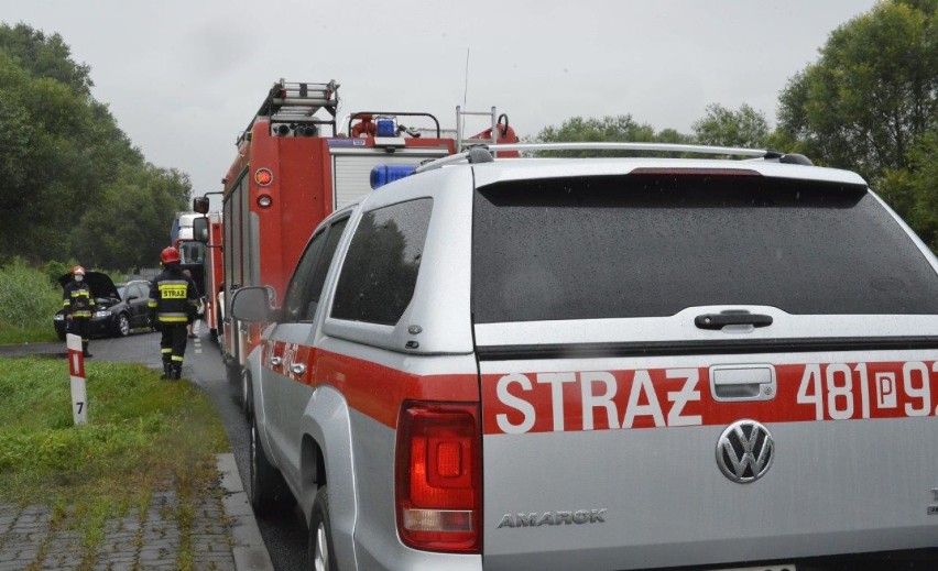 Wypadek na trasie Bonikowo - Sepno. Zderzyły się osobówka i samochód ciężarowy