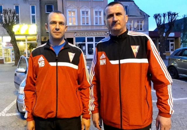Od lewej: Marcin Bojaryn i Wiesław Moskwa