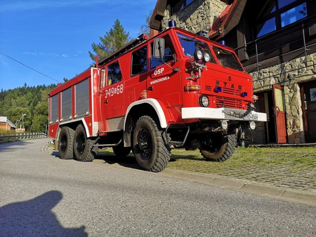 Star z 1990 r. to jedyny samochód ratowniczo-gaśniczy na wyposażeniu jednostki, do tego mocno awaryjny