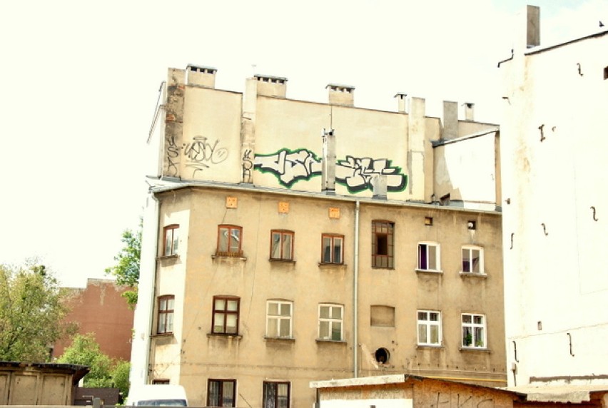 Graffiti na łódzkich murach