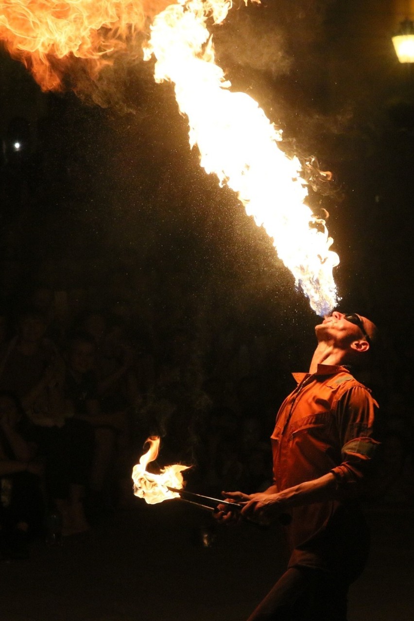 Carnaval Sztukmistrzów trwa! Tłumy mieszkańców podziwiało wieczorne pokazy w Lublinie. Zobacz fotorelację