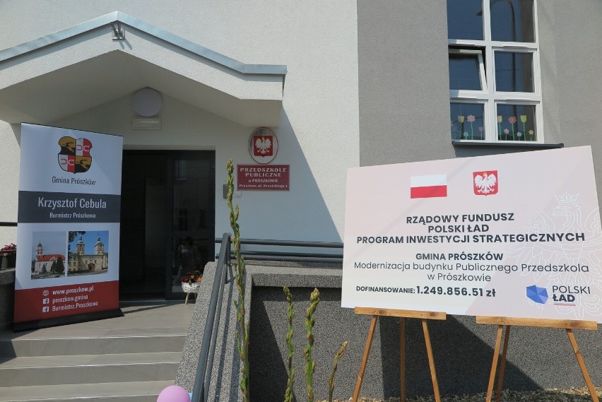 W Prószkowie oficjalnie zakończono przebudowę gminnego...