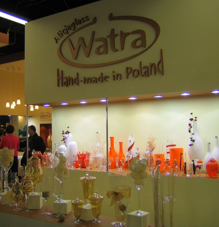 "Watra" to Huta szkła Alicja z Tarnowa, produkująca już od...