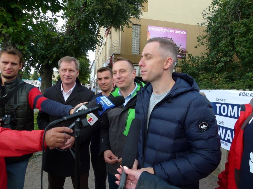 Koalicja Obywatelska ruszyła z akcja wyborczą  "Silni razem " w Zduńskiej Woli