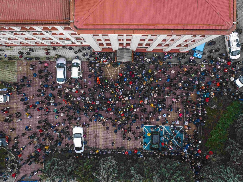 Protest przeciwko wysokim podwyżkom cen ciepła w Piotrkowie...